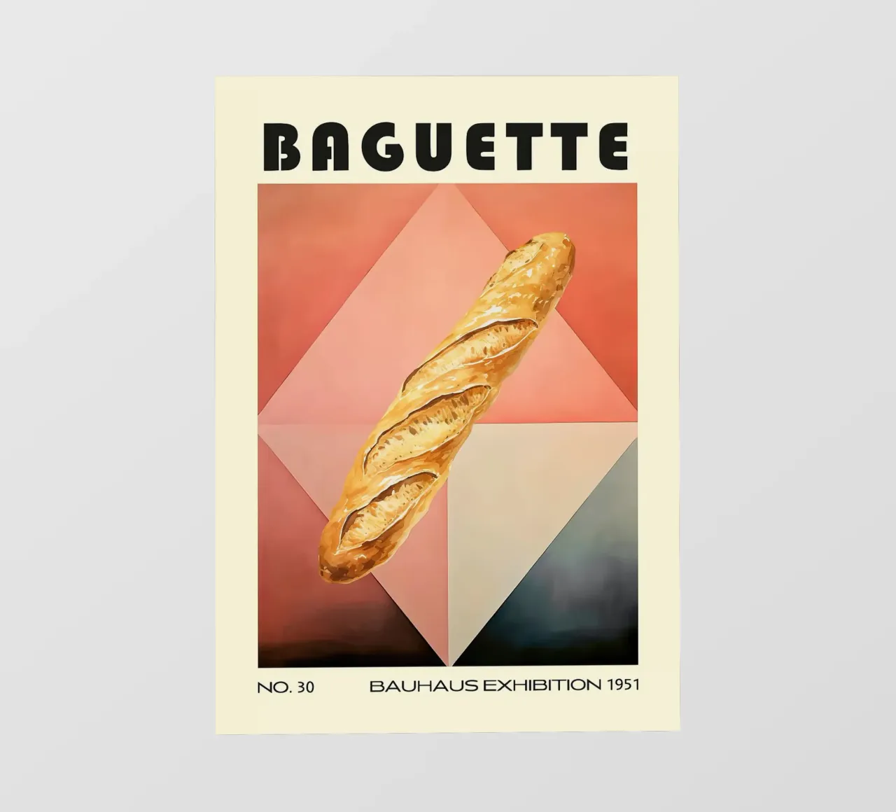 Baguette Bauhaus Pasticceria telo in pvc da kakaka