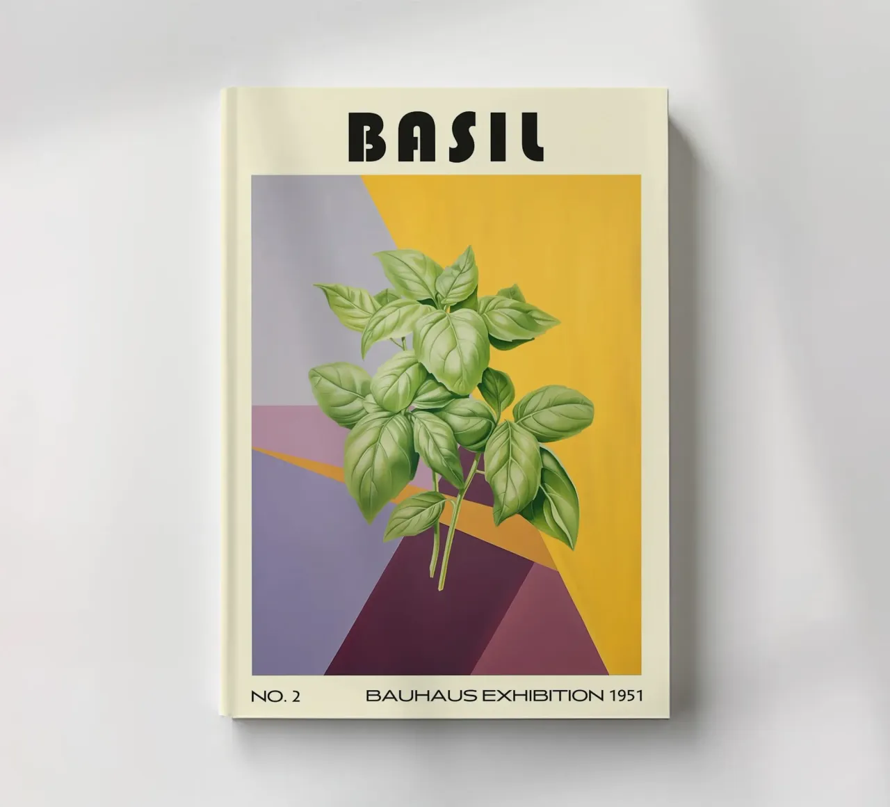 Basilico Cucina a base di erbe del metà del secolo diario da kakaka
