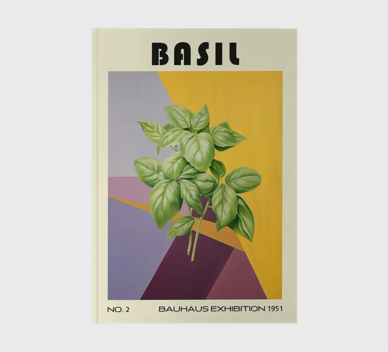 Basilico Cucina a base di erbe del metà del secolo diario da kakaka