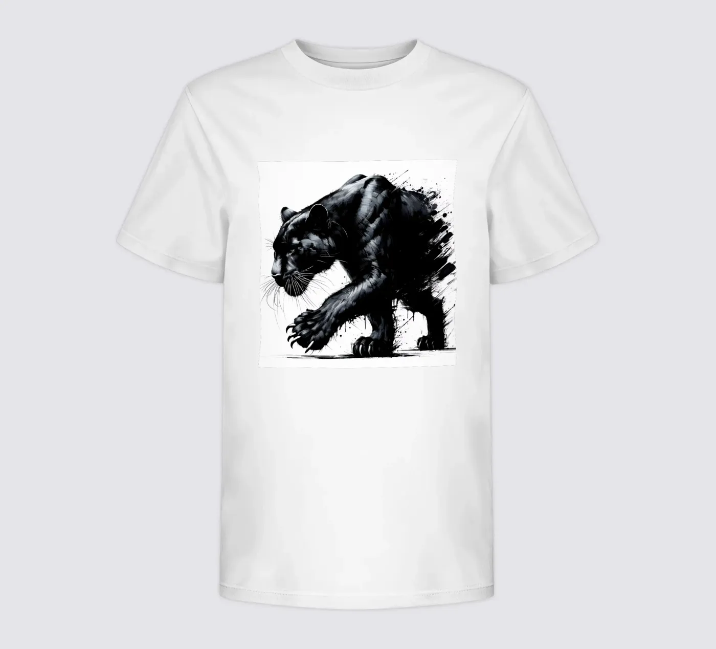 PANTERA NERA INAFFERRABILE t-shirt bambini da ARTOMATIC