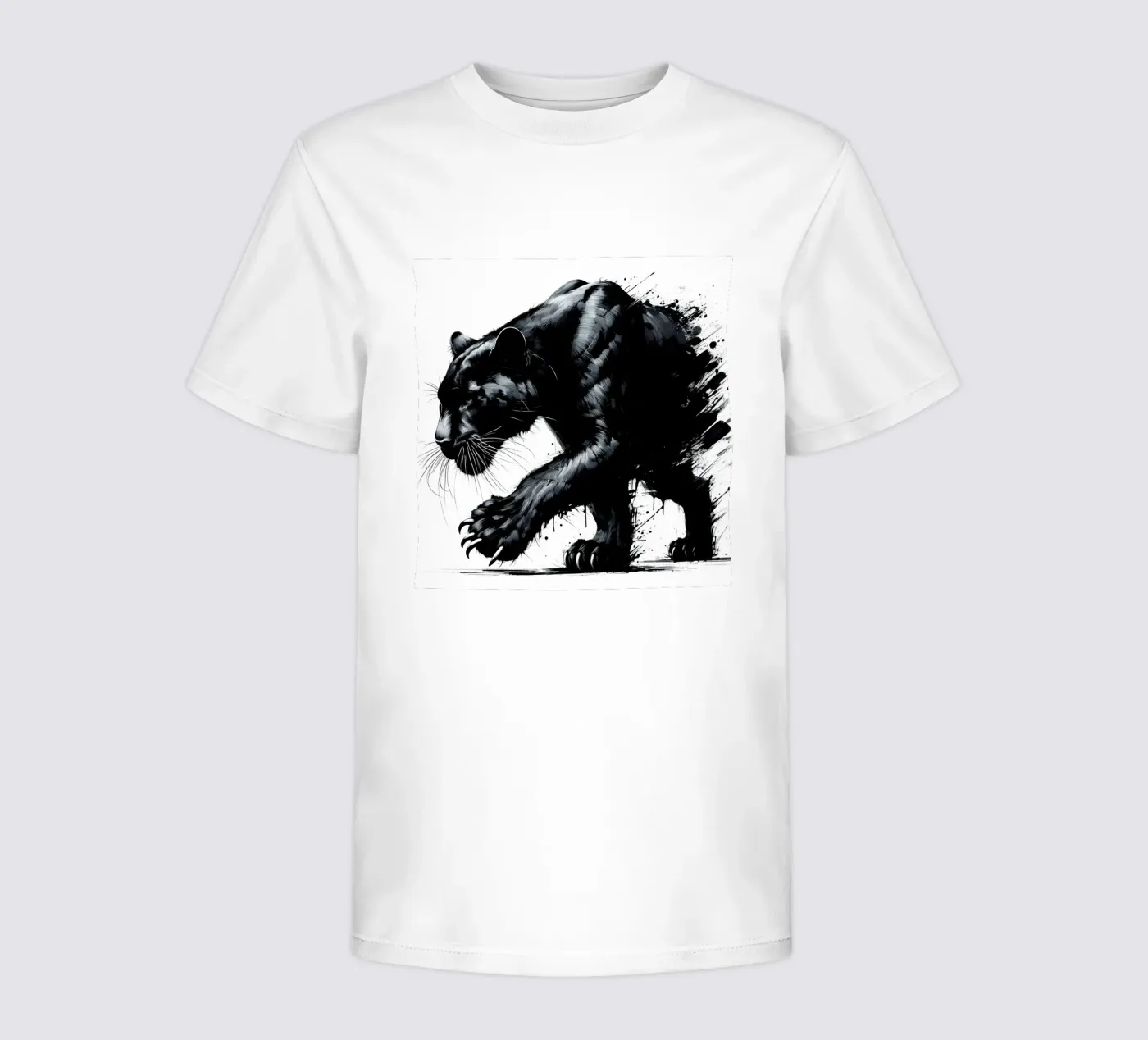 PANTERA NERA INAFFERRABILE t-shirt bambini da ARTOMATIC