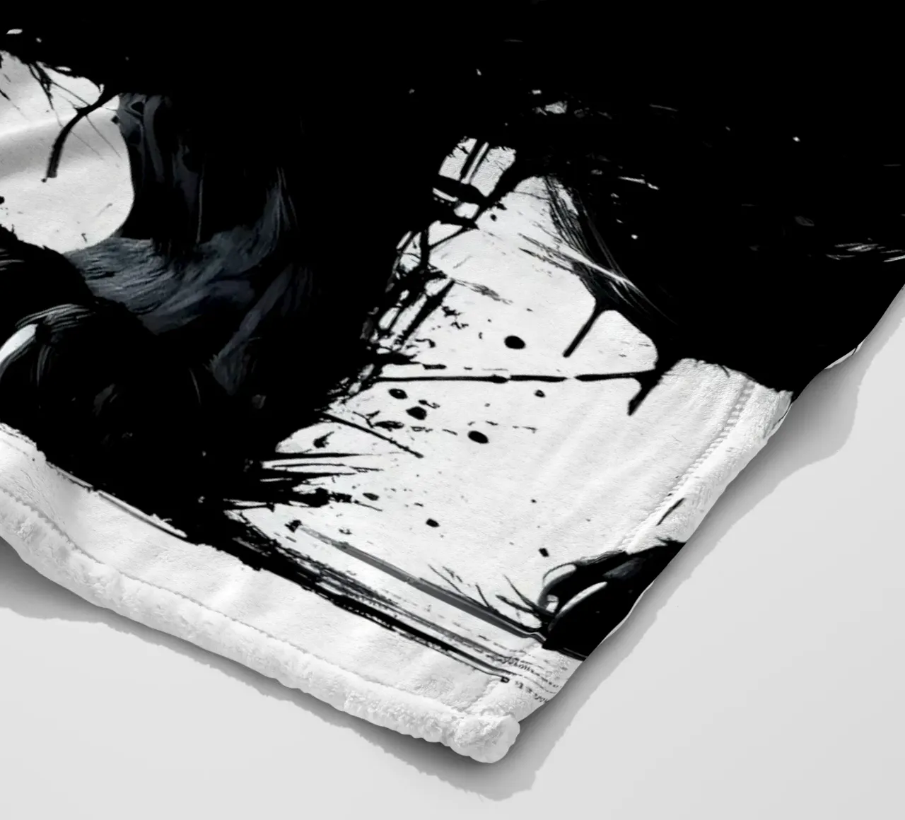 PANTERA NERA INAFFERRABILE coperta in pile da ARTOMATIC