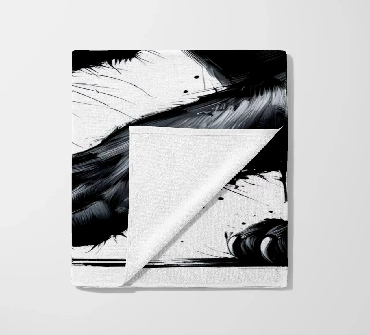 PANTERA NERA INAFFERRABILE telo mare da ARTOMATIC