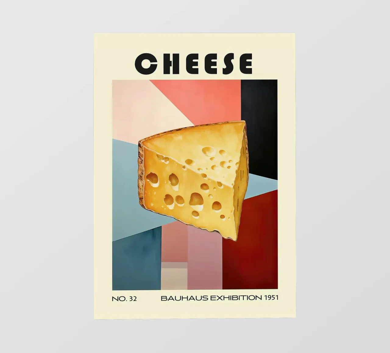 Formaggio Cucina di metà secolo telo in pvc da kakaka