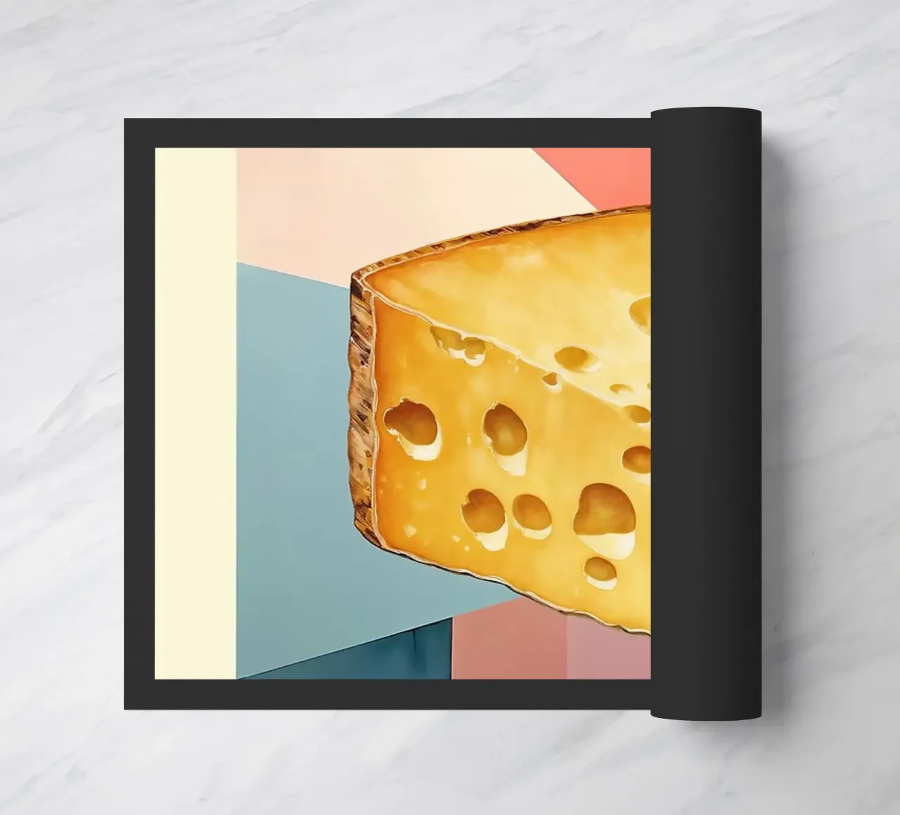 Formaggio Cucina di metà secolo zerbino da kakaka