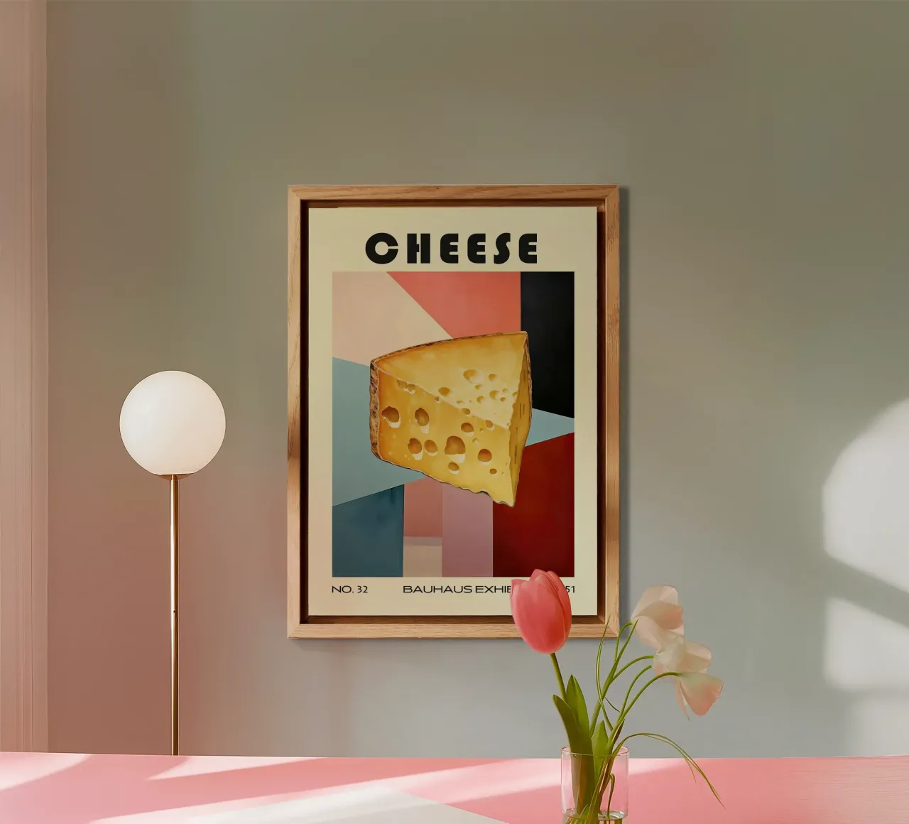 Formaggio Cucina di metà secolo alluminio dibond da kakaka
