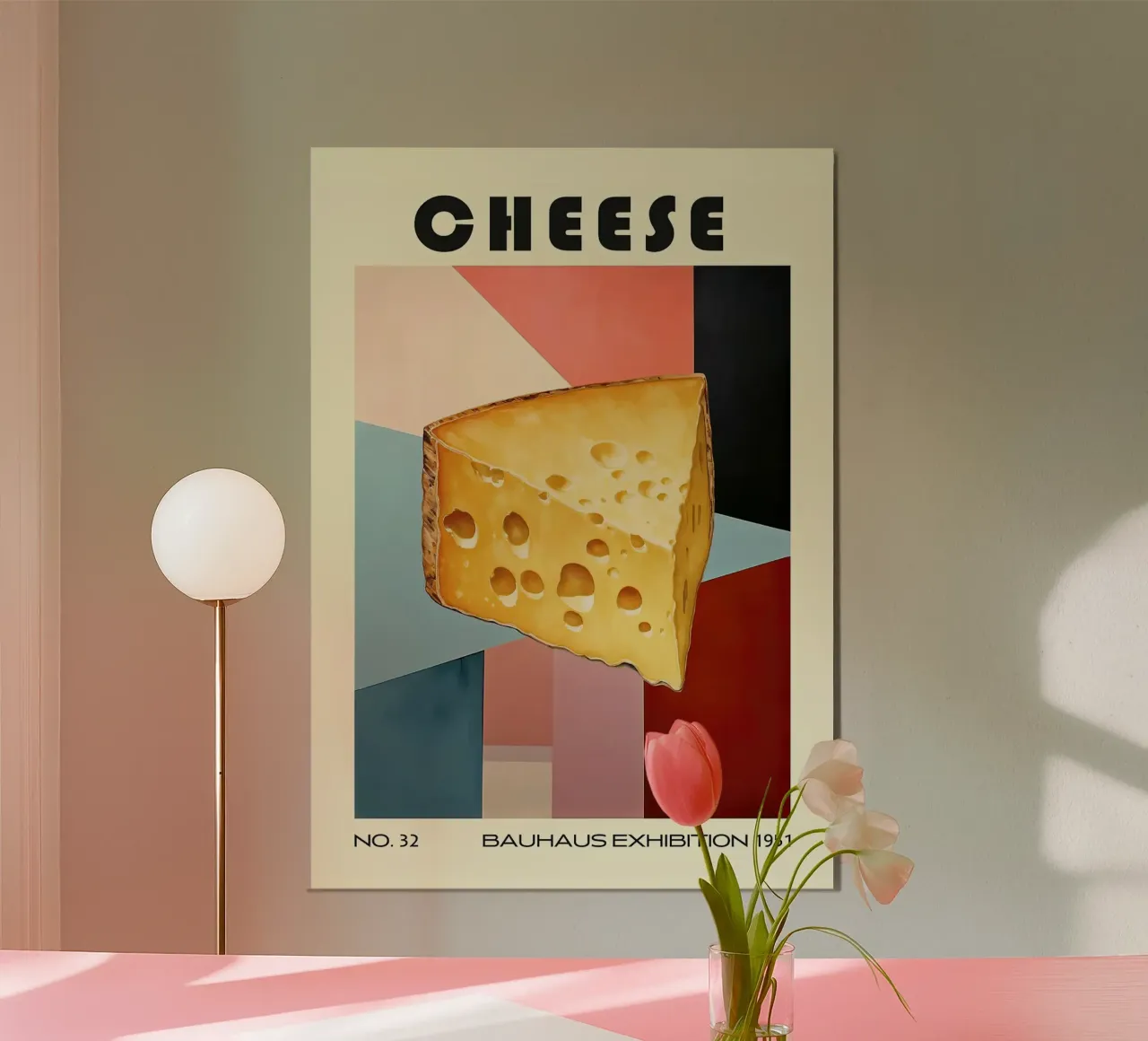 Formaggio Cucina di metà secolo alluminio dibond da kakaka