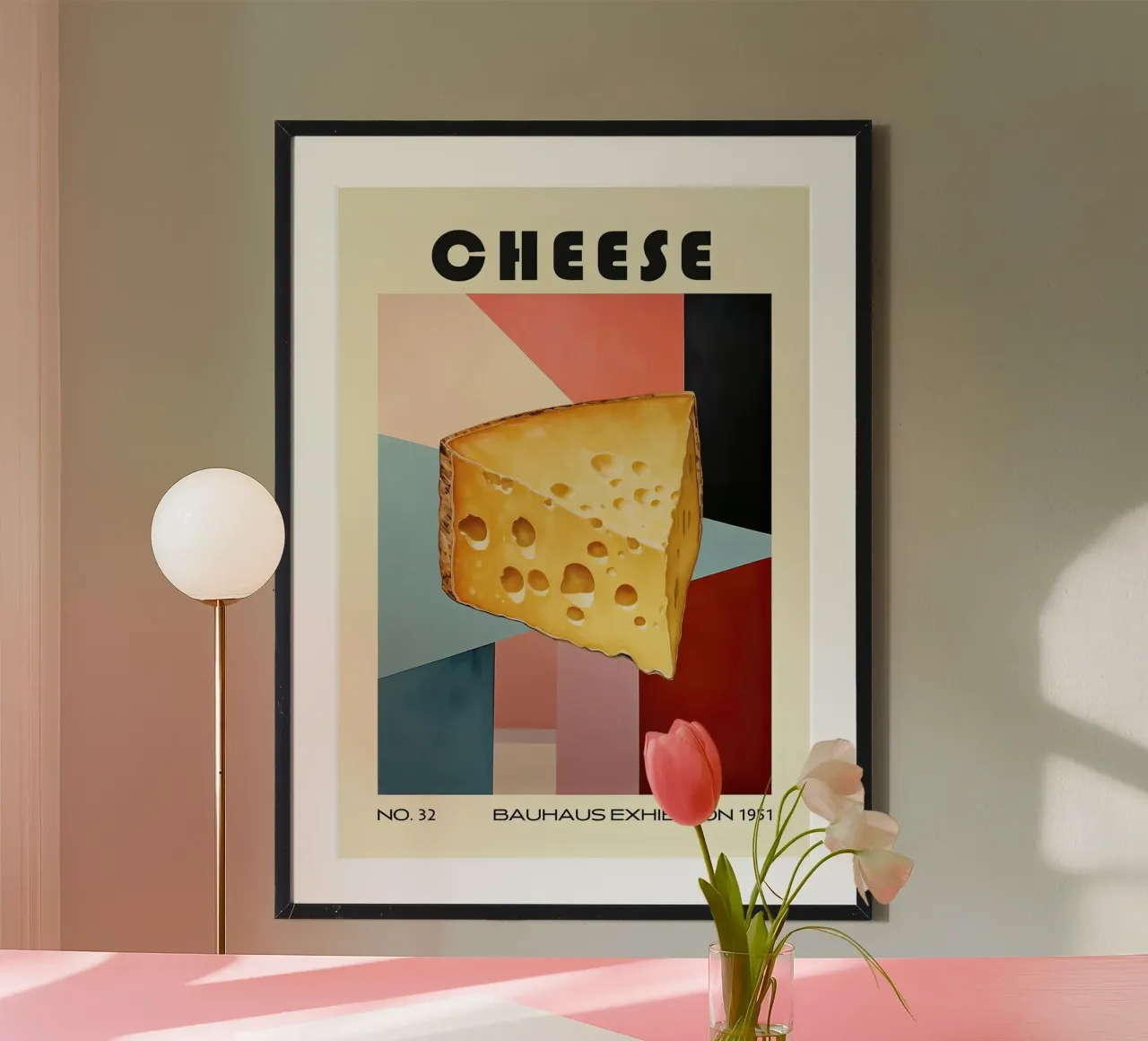 Formaggio Cucina di metà secolo carta hahnemühle da kakaka