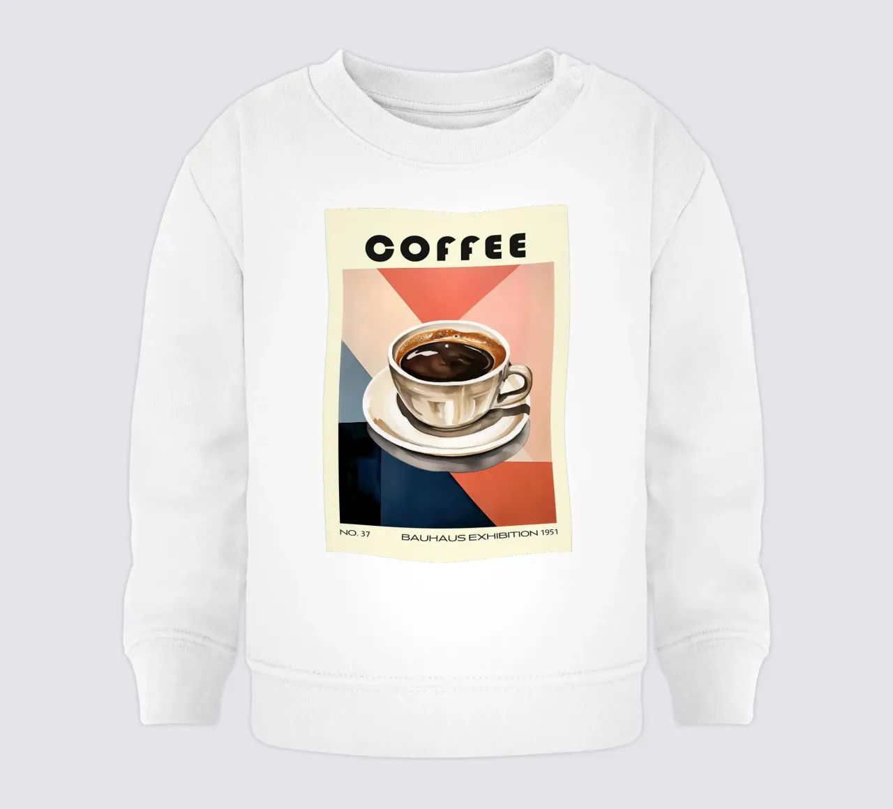 Caffè Bauhaus Cafe Cucina felpa neonato da kakaka