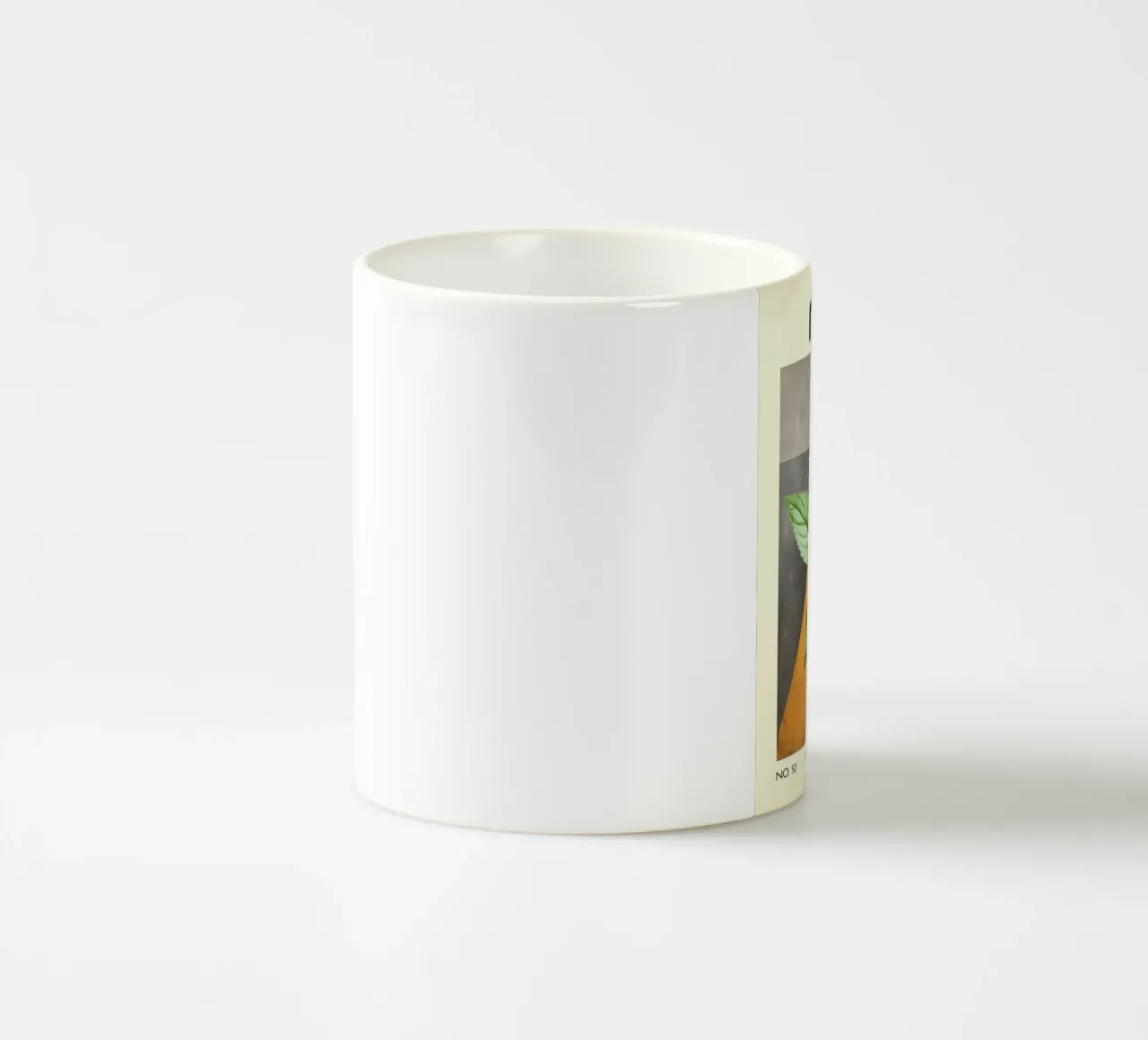 Cucina a base di erbe aromatiche di metà secolo tazza in ceramica da kakaka