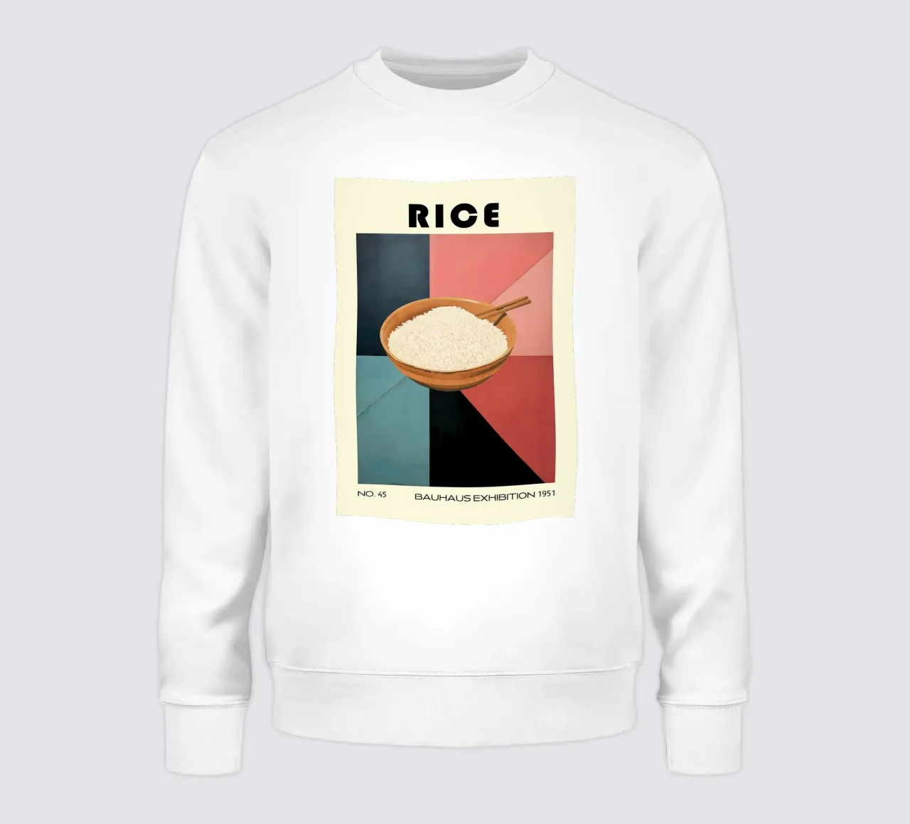 Cucina asiatica del metà secolo Rice felpa da kakaka