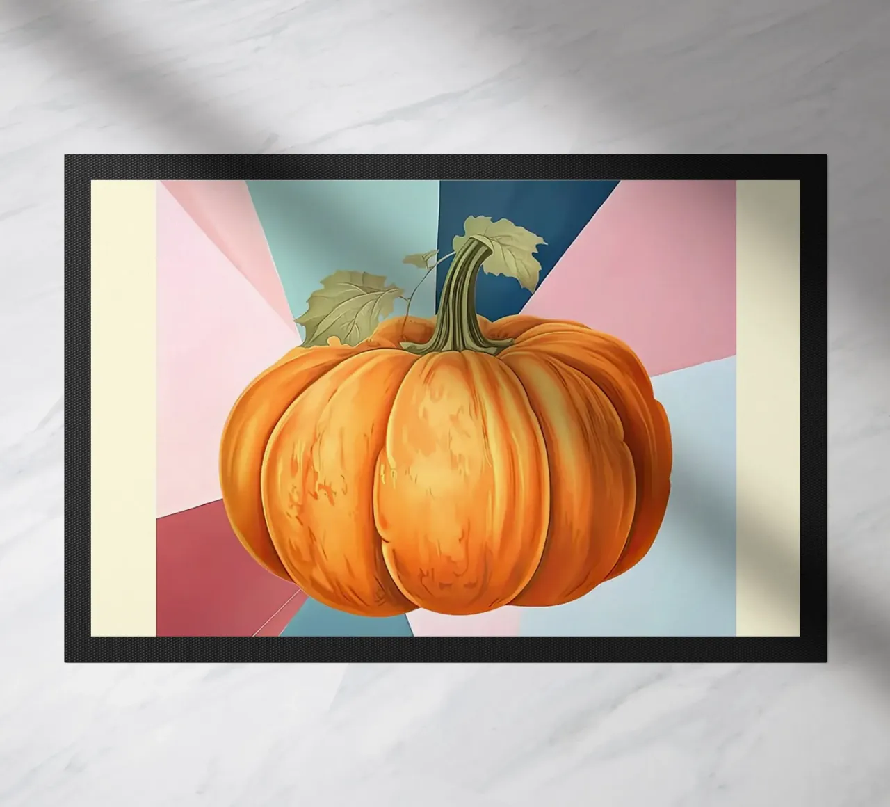 Cucina Bauhaus a forma di zucca, metà del secolo scorso zerbino da kakaka