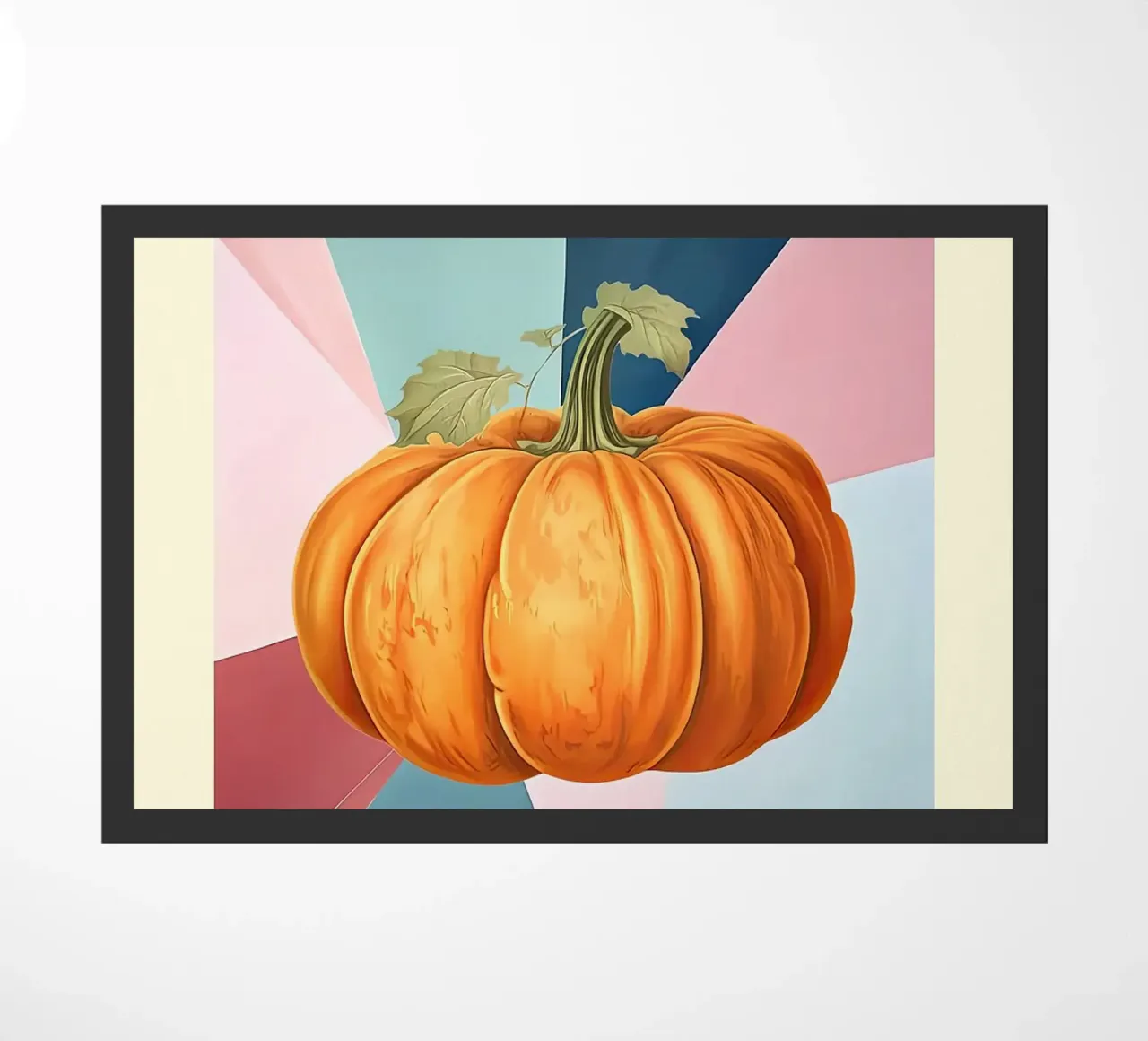 Cucina Bauhaus a forma di zucca, metà del secolo scorso zerbino da kakaka