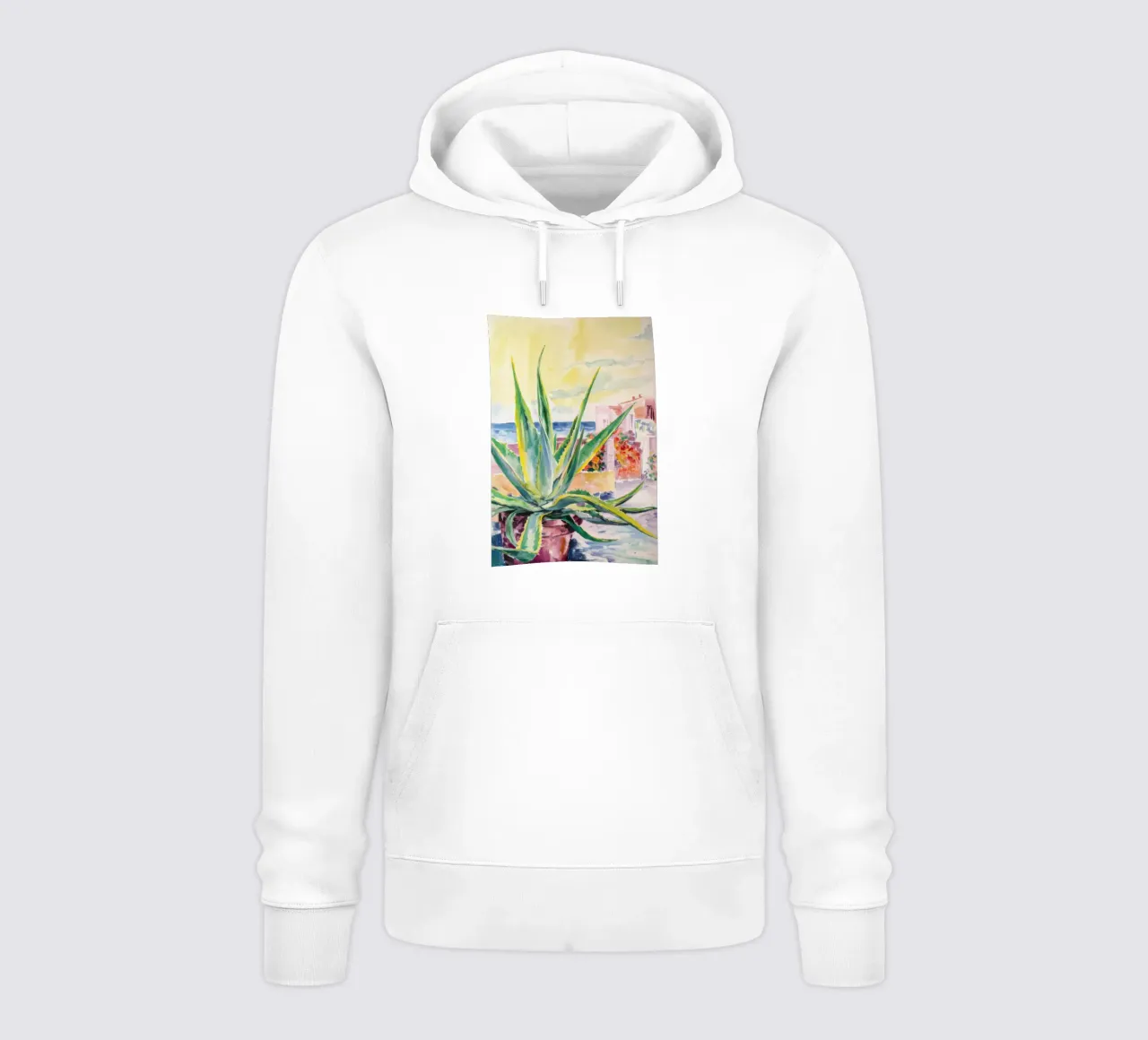 Agave Radiance Stillness felpa con cappuccio da Angkasa Mist