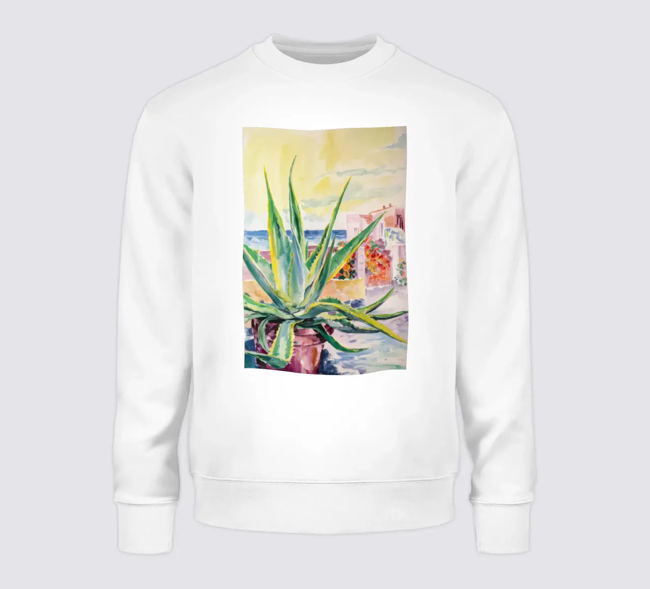 Agave Radiance Stillness felpa da Angkasa Mist