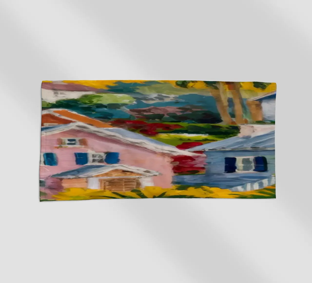 Patchwork del villaggio di Hillside telo mare da Angkasa Mist