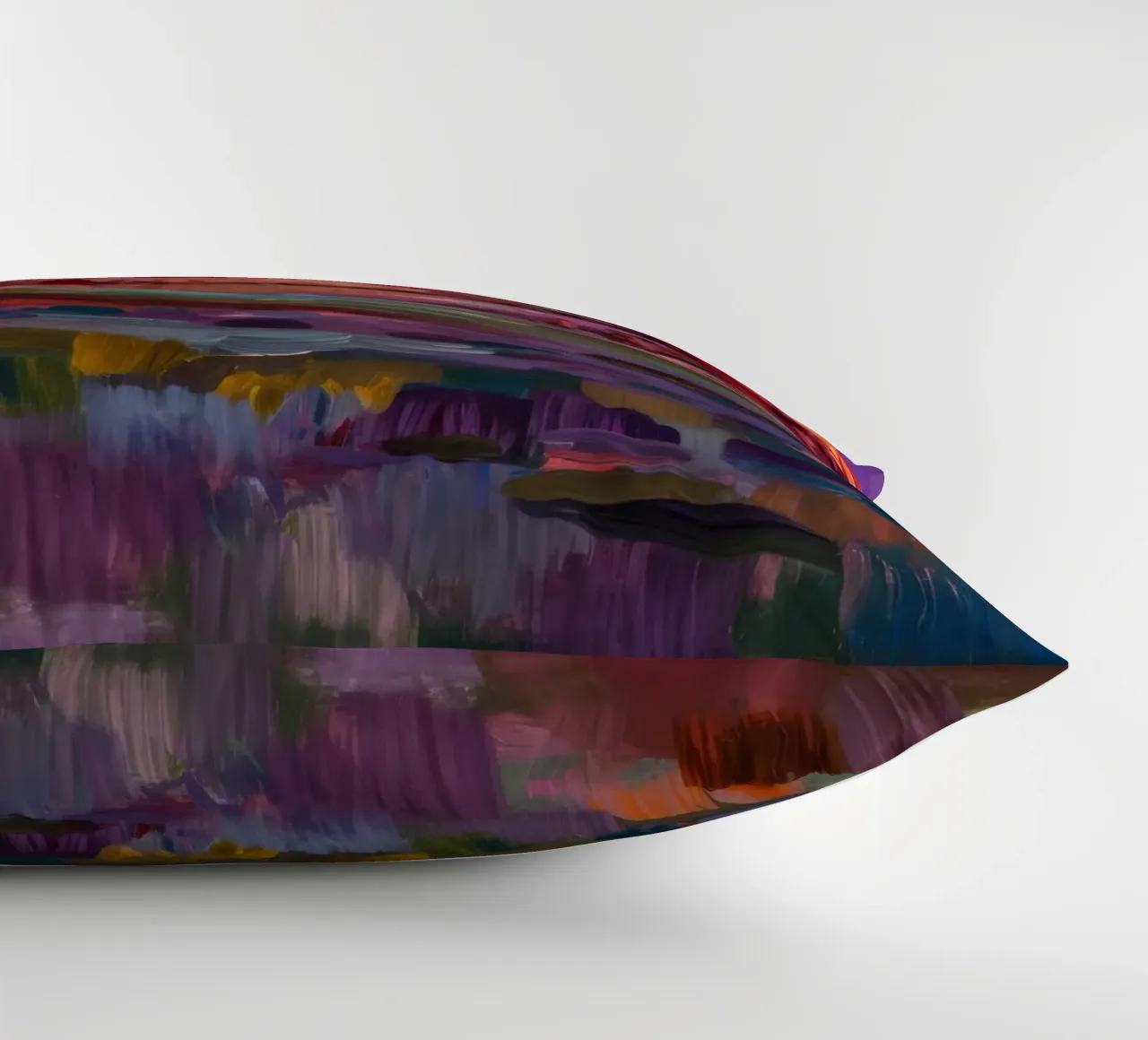 Violette Schlucht-Schatten Kissen von Angkasa Mist