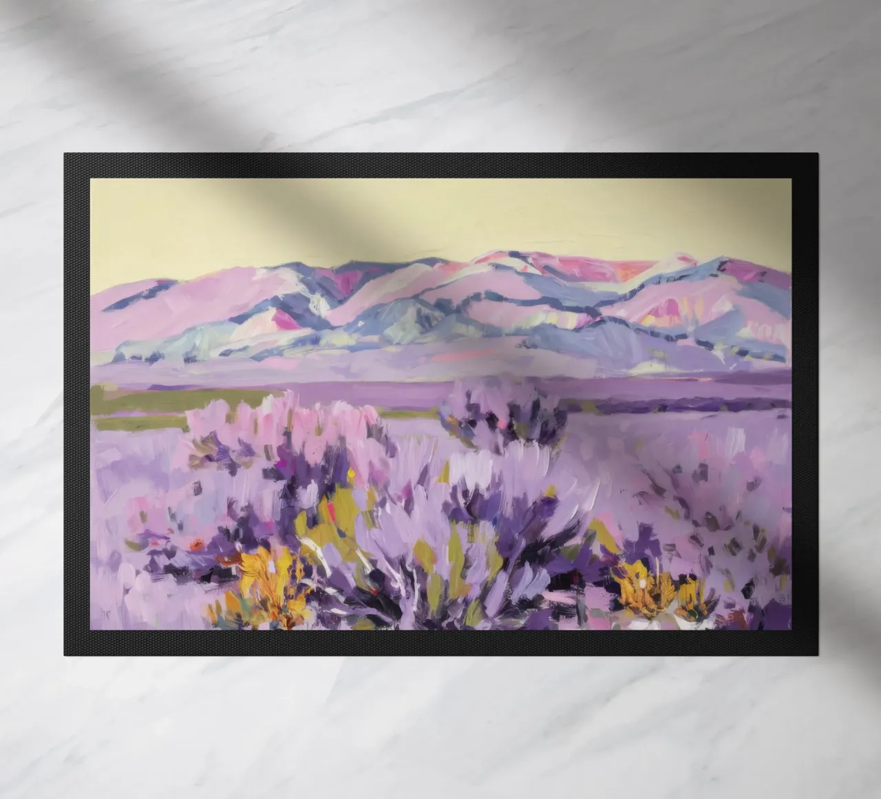 Colline di lavanda color nocciola zerbino da Angkasa Mist