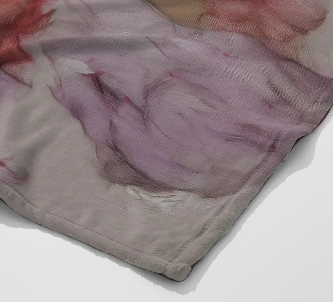 Amore romantico e astratto coperta in pile da Carinaprint