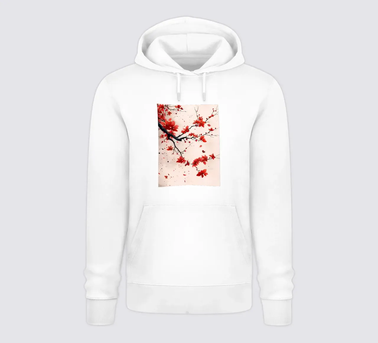 Minimalista felpa con cappuccio da PosterByFly