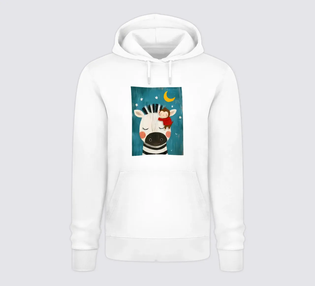 Minimalista felpa con cappuccio da PosterByFly