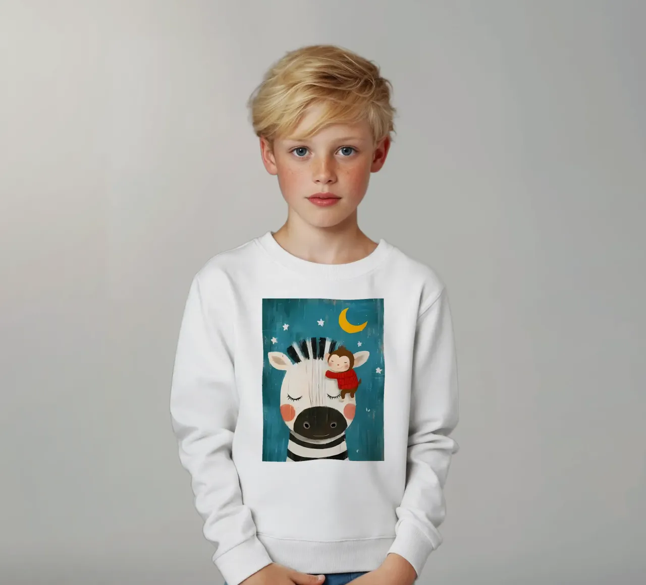 Minimalista felpa bambino da PosterByFly