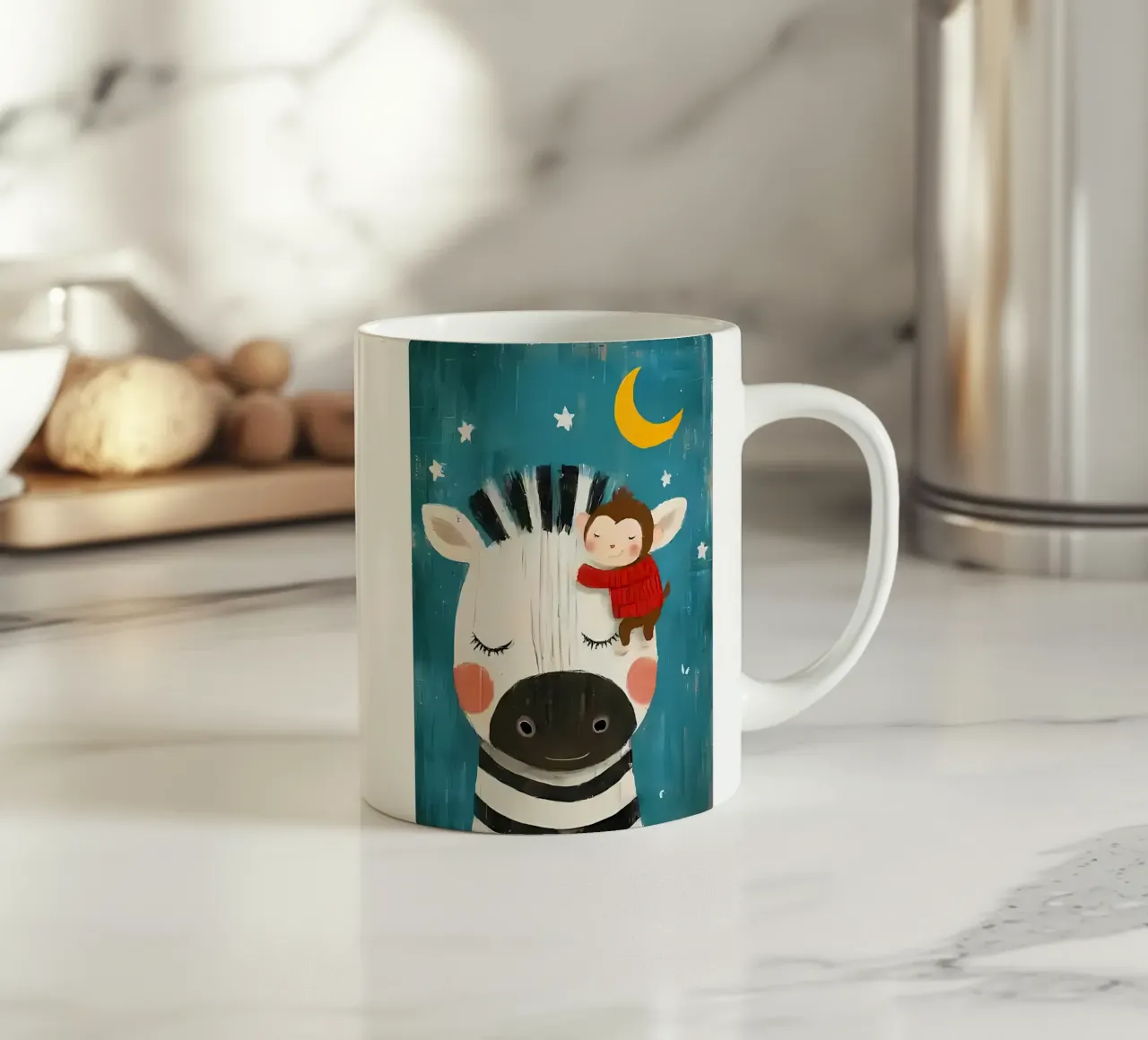 Minimalista tazza in ceramica da PosterByFly