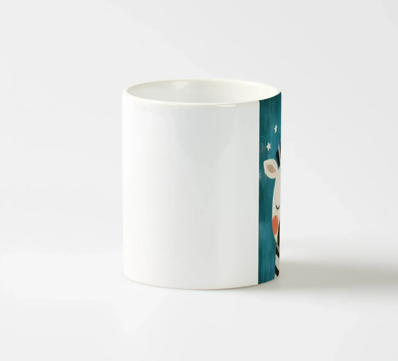 Minimalista tazza in ceramica da PosterByFly