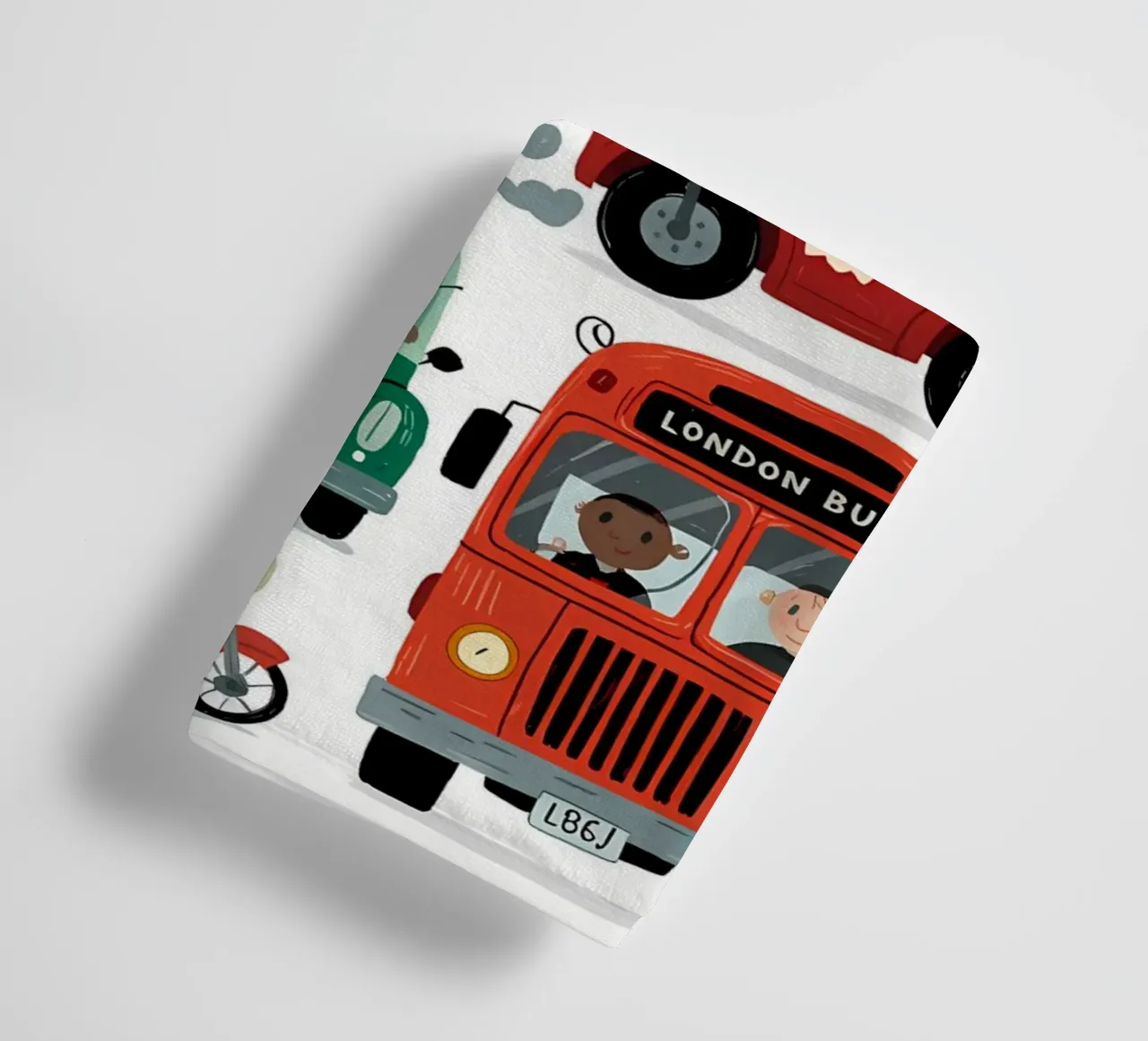 Auto minimalista asciugamano da bagno da PosterByFly