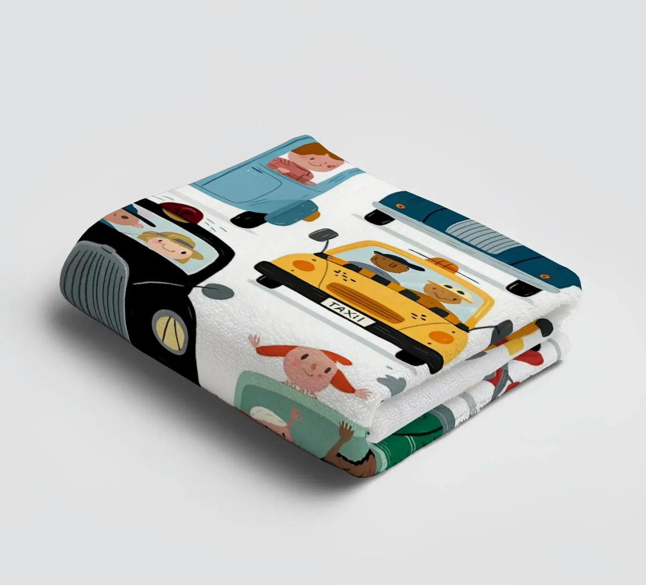 Auto minimalista asciugamano da bagno da PosterByFly