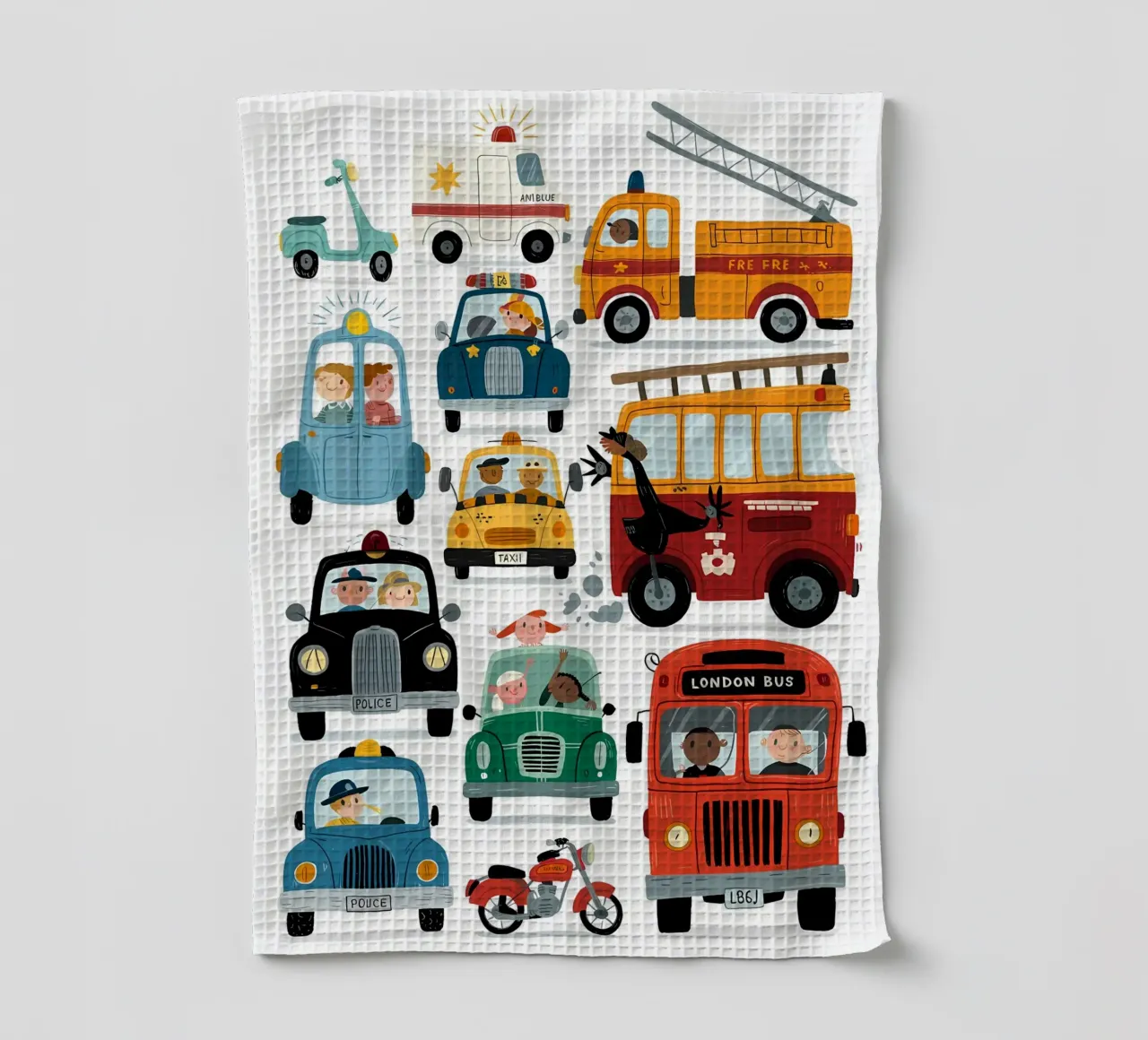 Auto minimalista canovaccio da cucina da PosterByFly