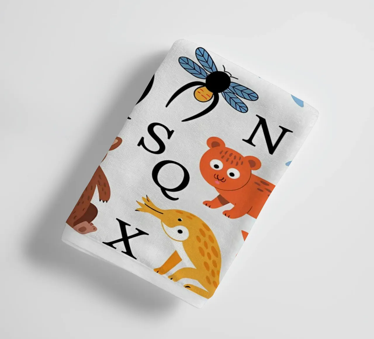 Minimalista per bambini asciugamano da bagno da PosterByFly