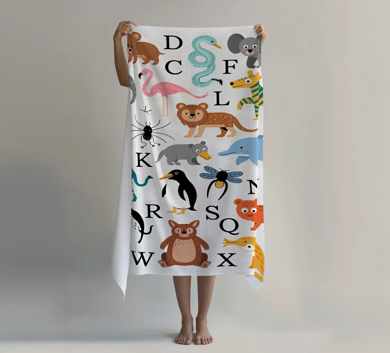 Minimalista per bambini telo mare da PosterByFly