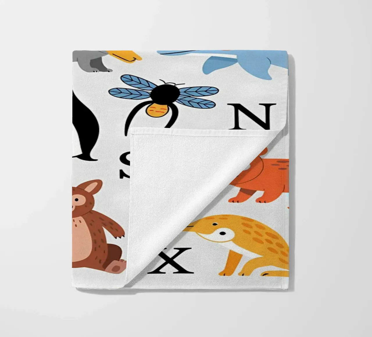 Minimalista per bambini telo mare da PosterByFly