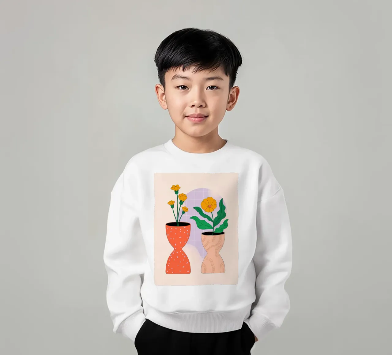 Minimalista felpa bambino da PosterByFly