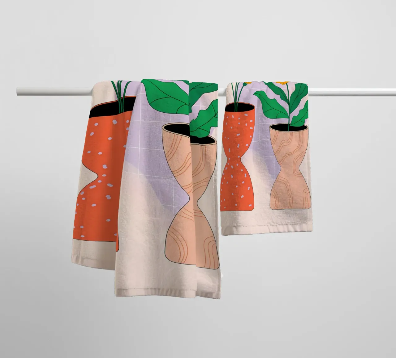 Minimalist towel by PosterByFly