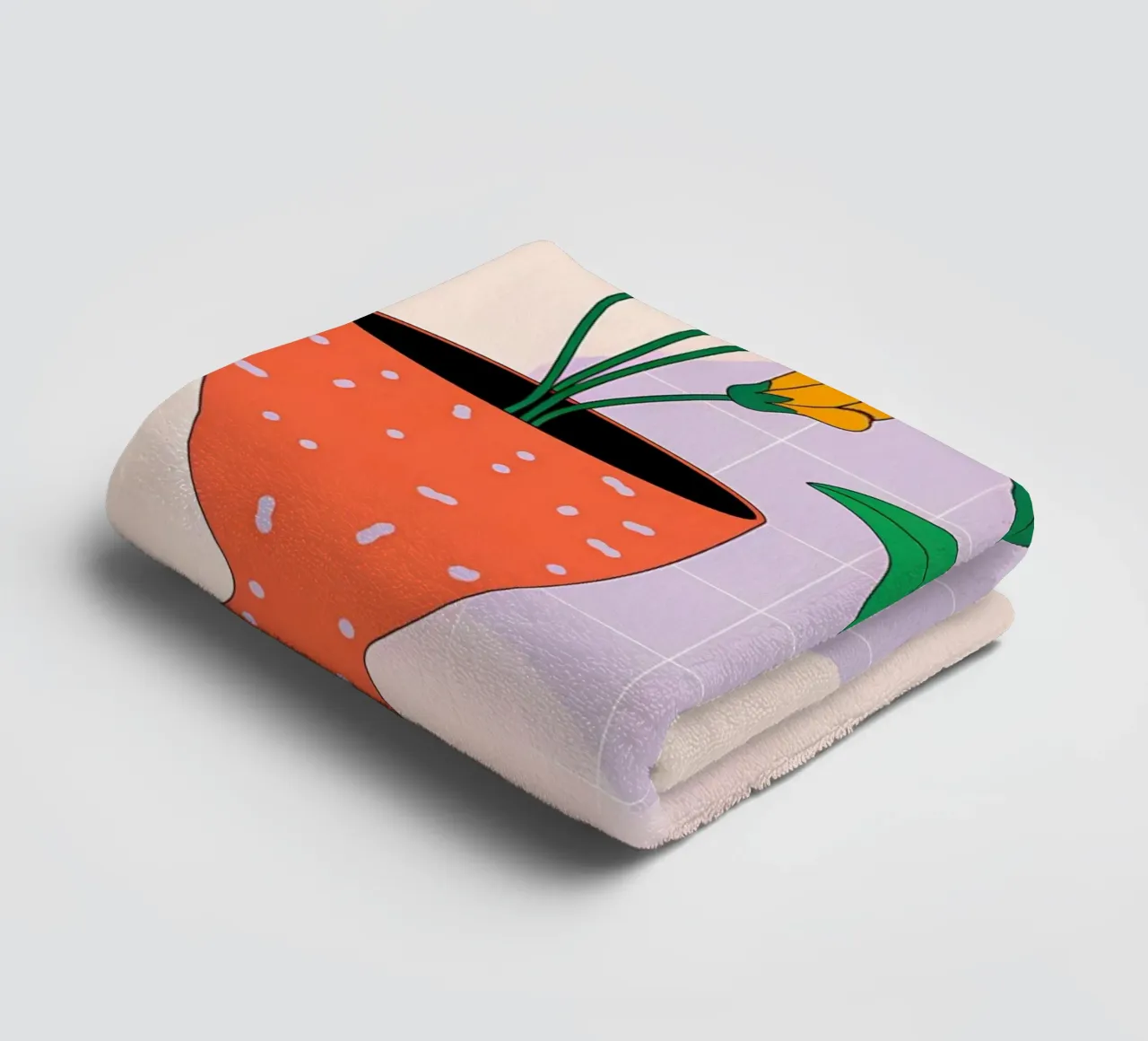 Minimalist towel by PosterByFly
