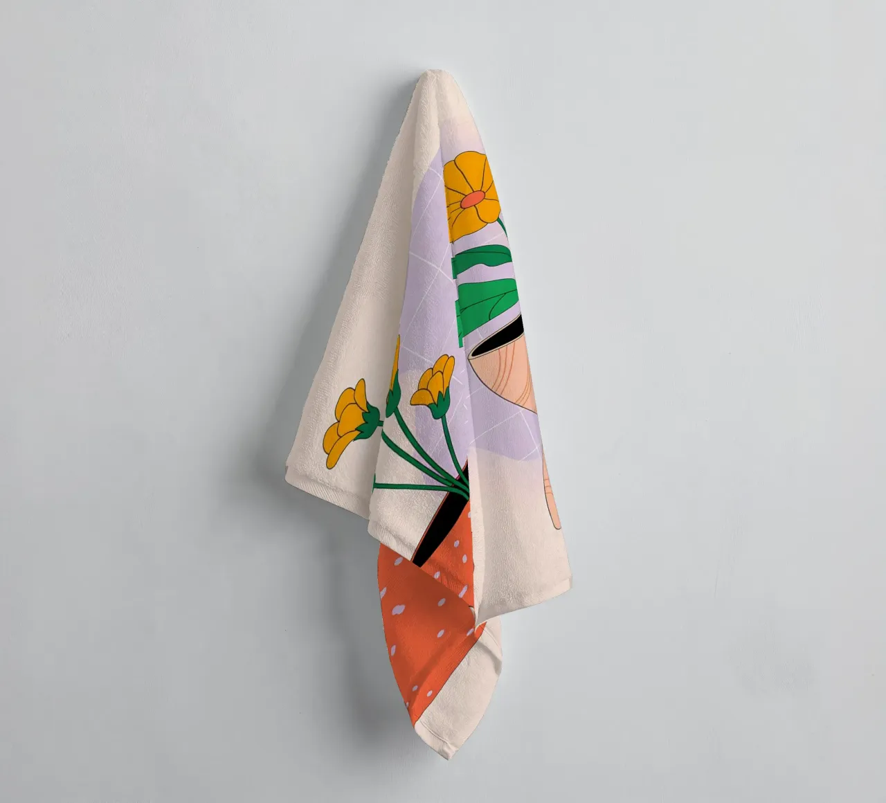 Minimalist towel by PosterByFly