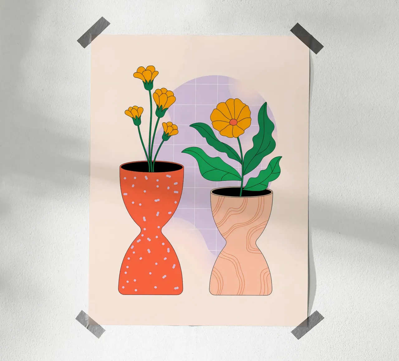 Minimalista poster da PosterByFly