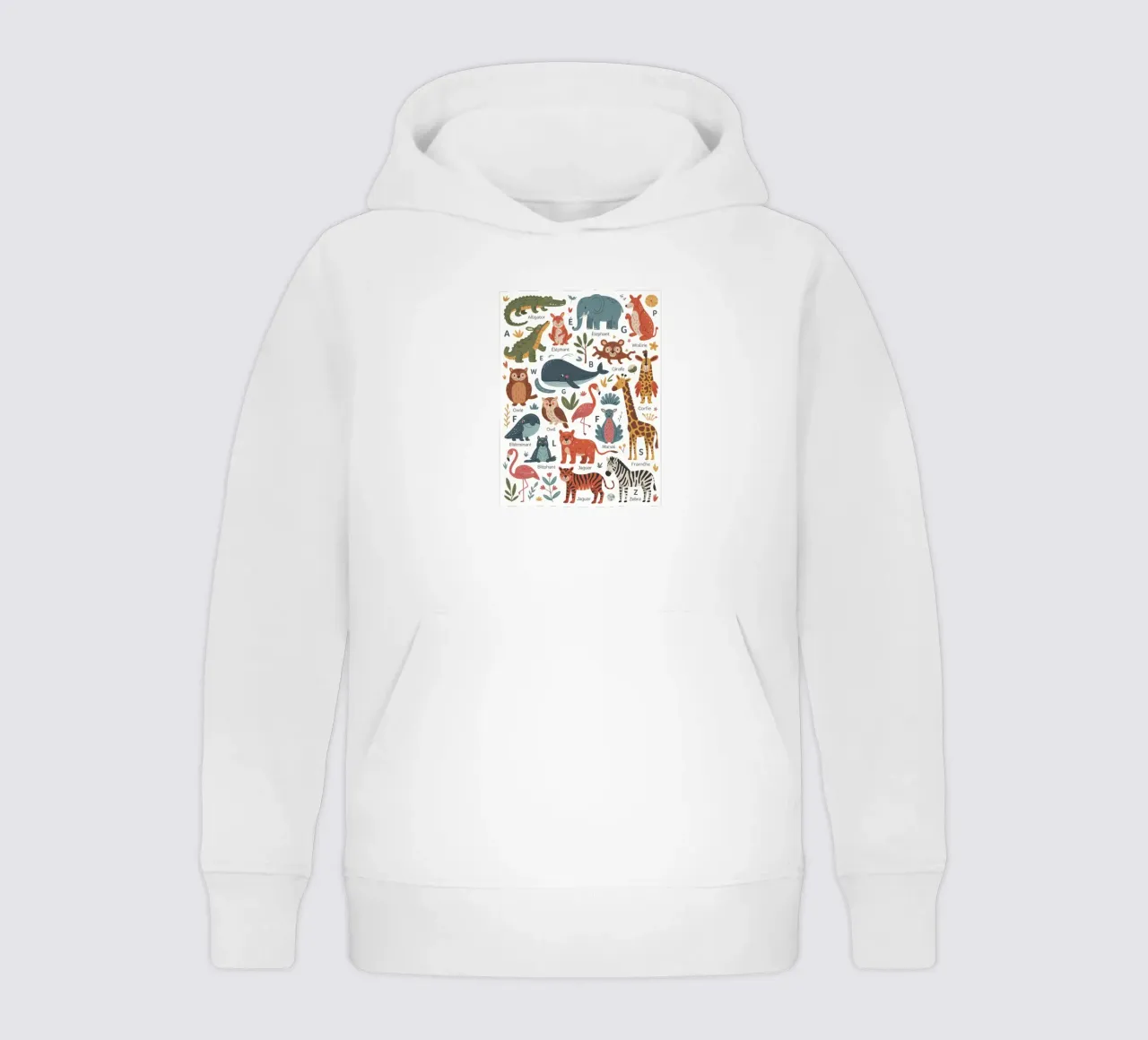 Minimalist kids hoodie by PosterByFly