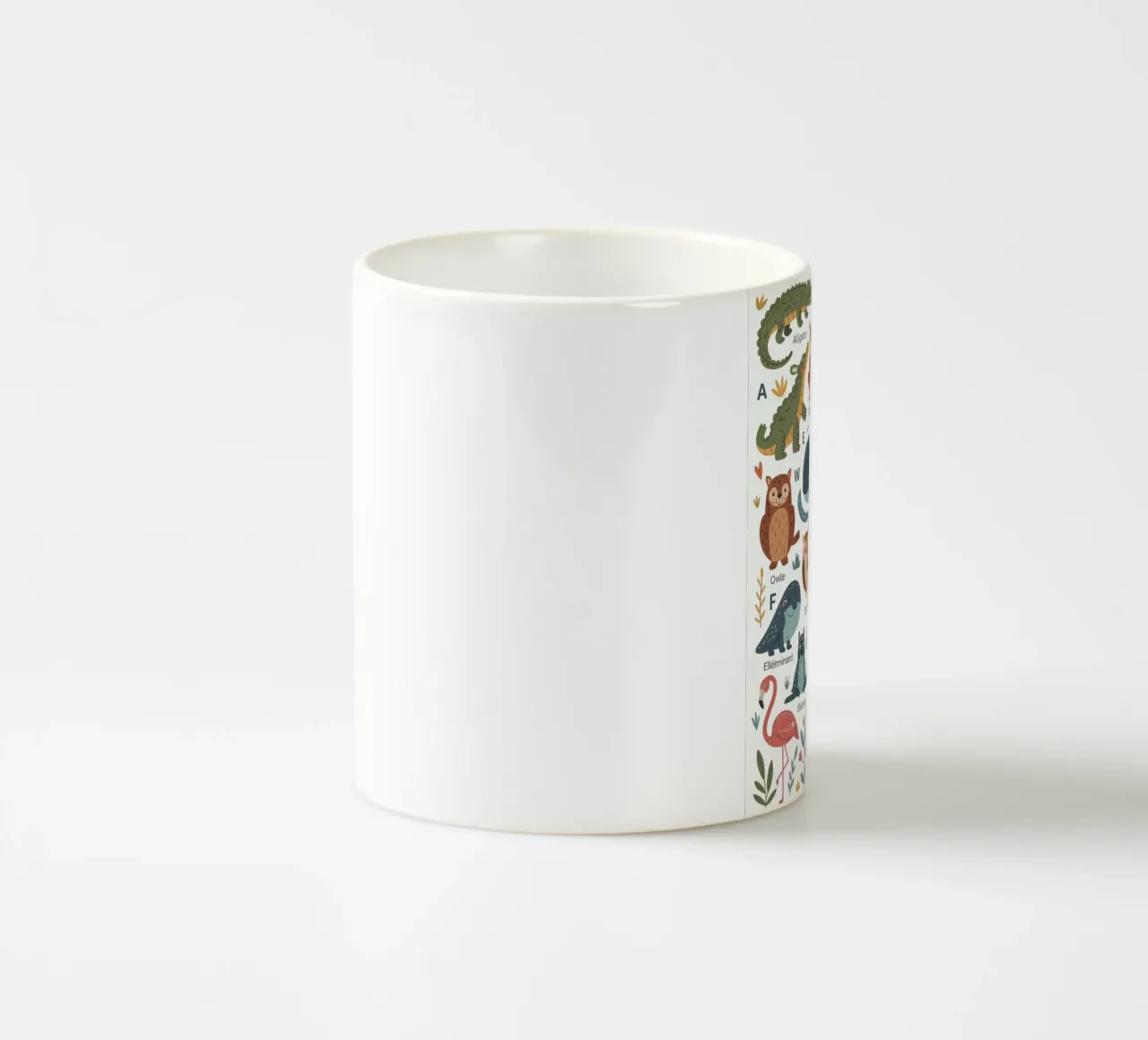 Minimalista tazza in ceramica da PosterByFly