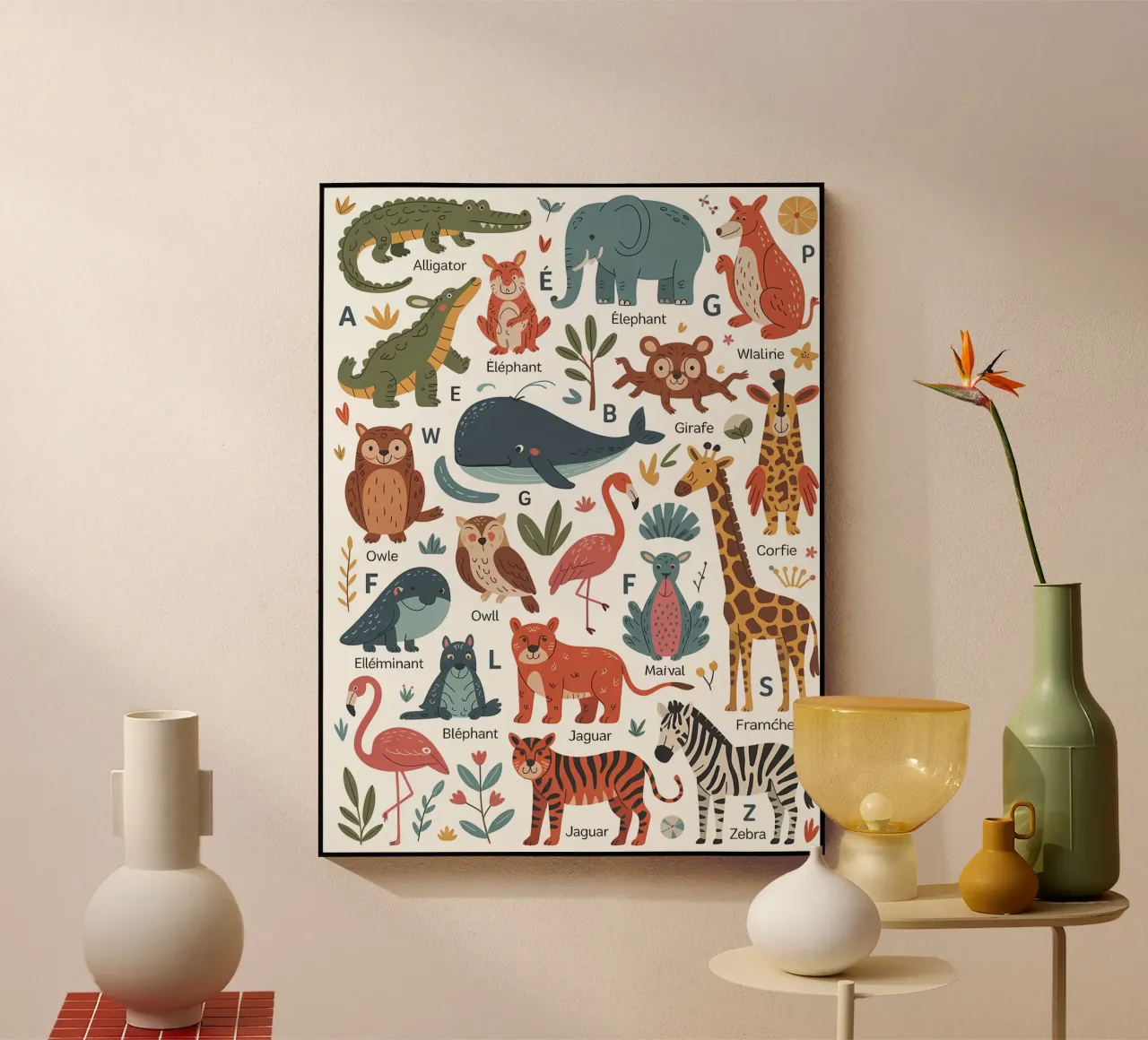 Minimalista plexiglass da PosterByFly