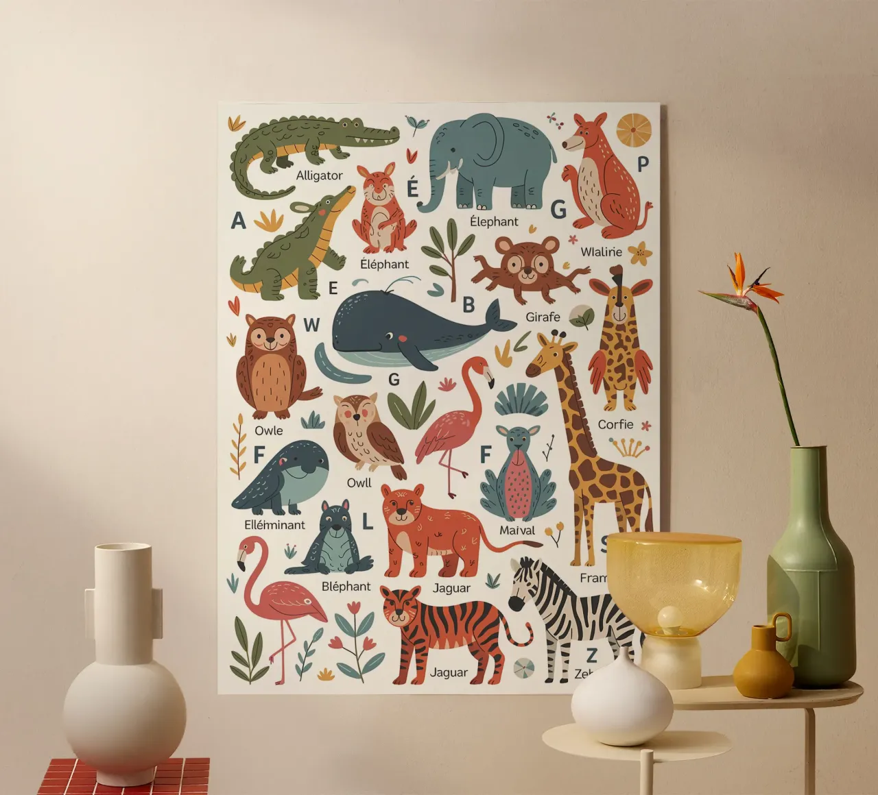 Minimalista plexiglass da PosterByFly