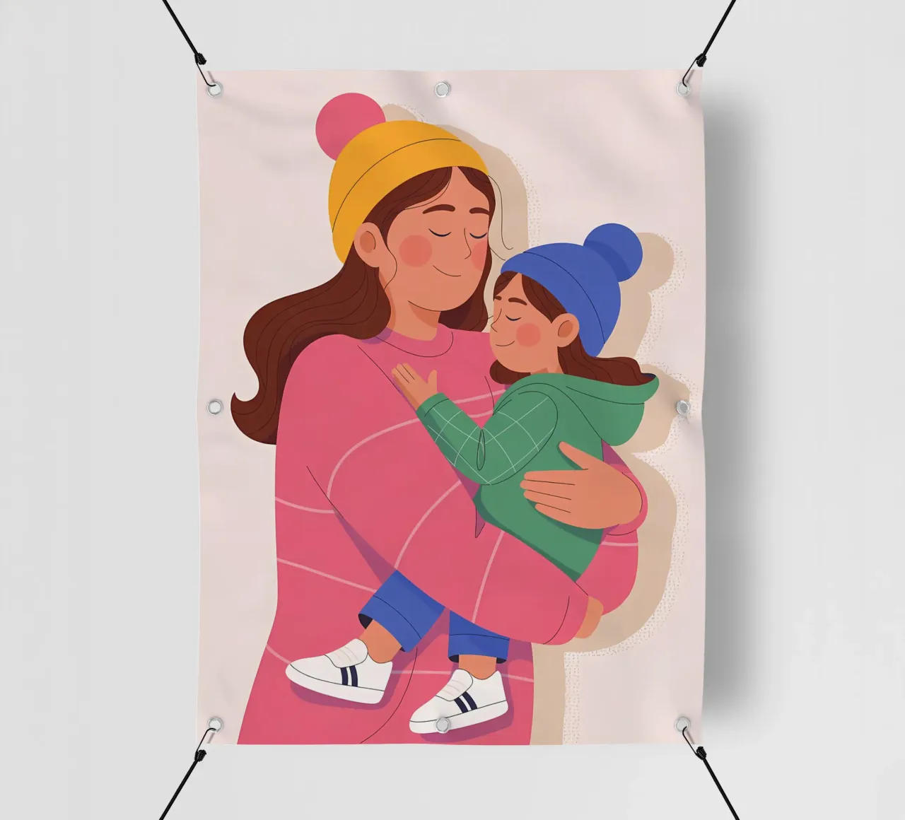 Minimalista telo in pvc da PosterByFly