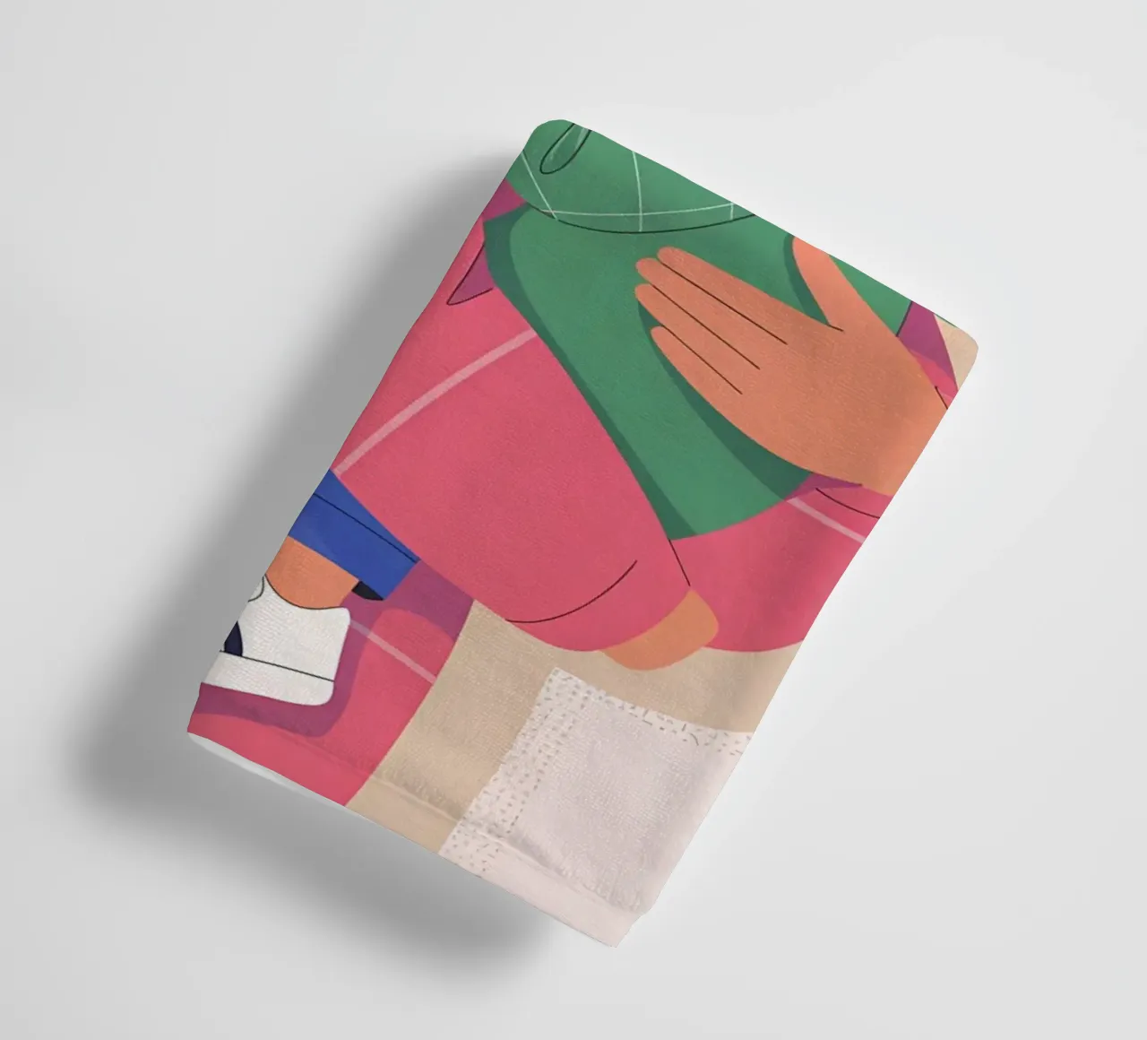Minimalista asciugamano da bagno da PosterByFly