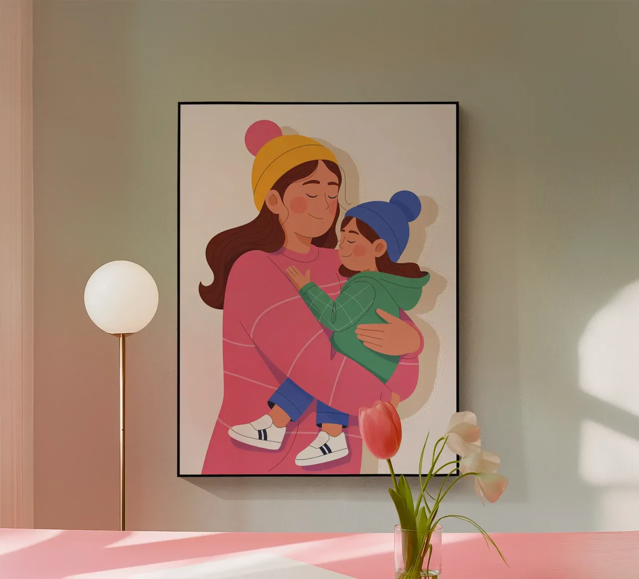 Minimalista plexiglass da PosterByFly