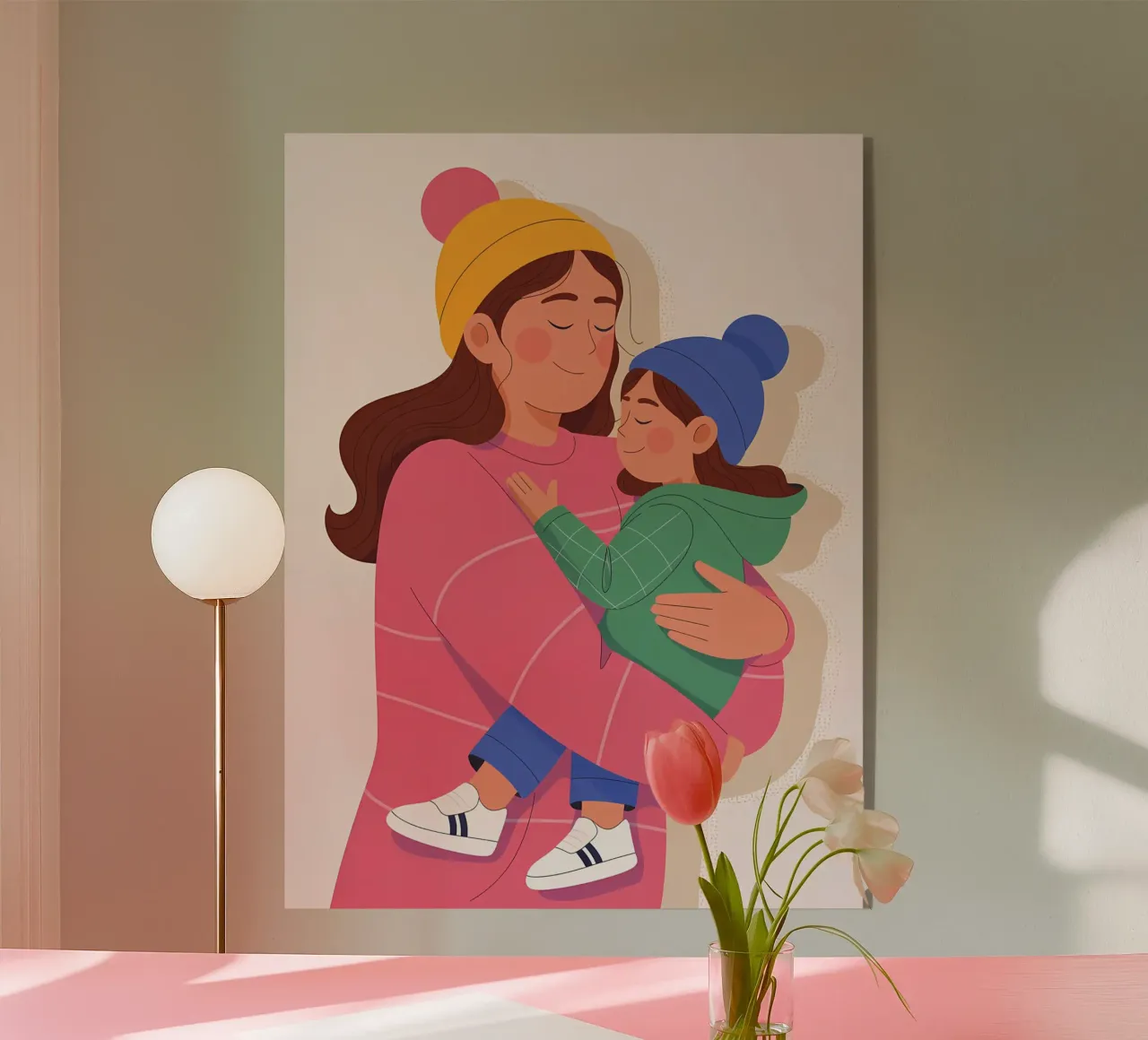 Minimalista plexiglass da PosterByFly