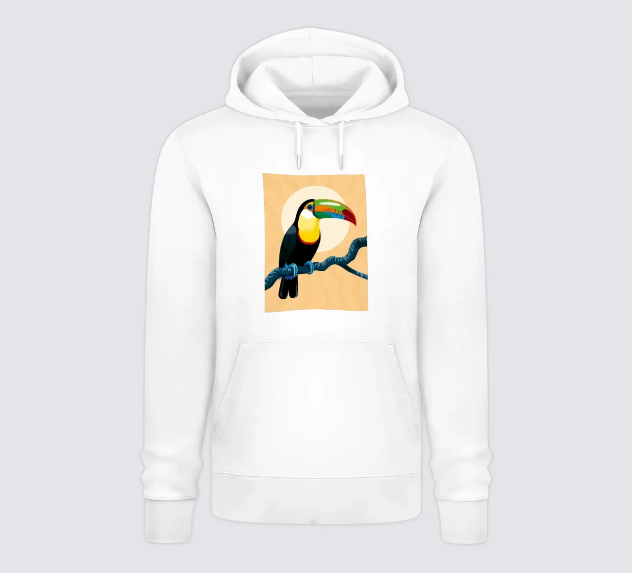 Uccello felpa con cappuccio da PosterByFly