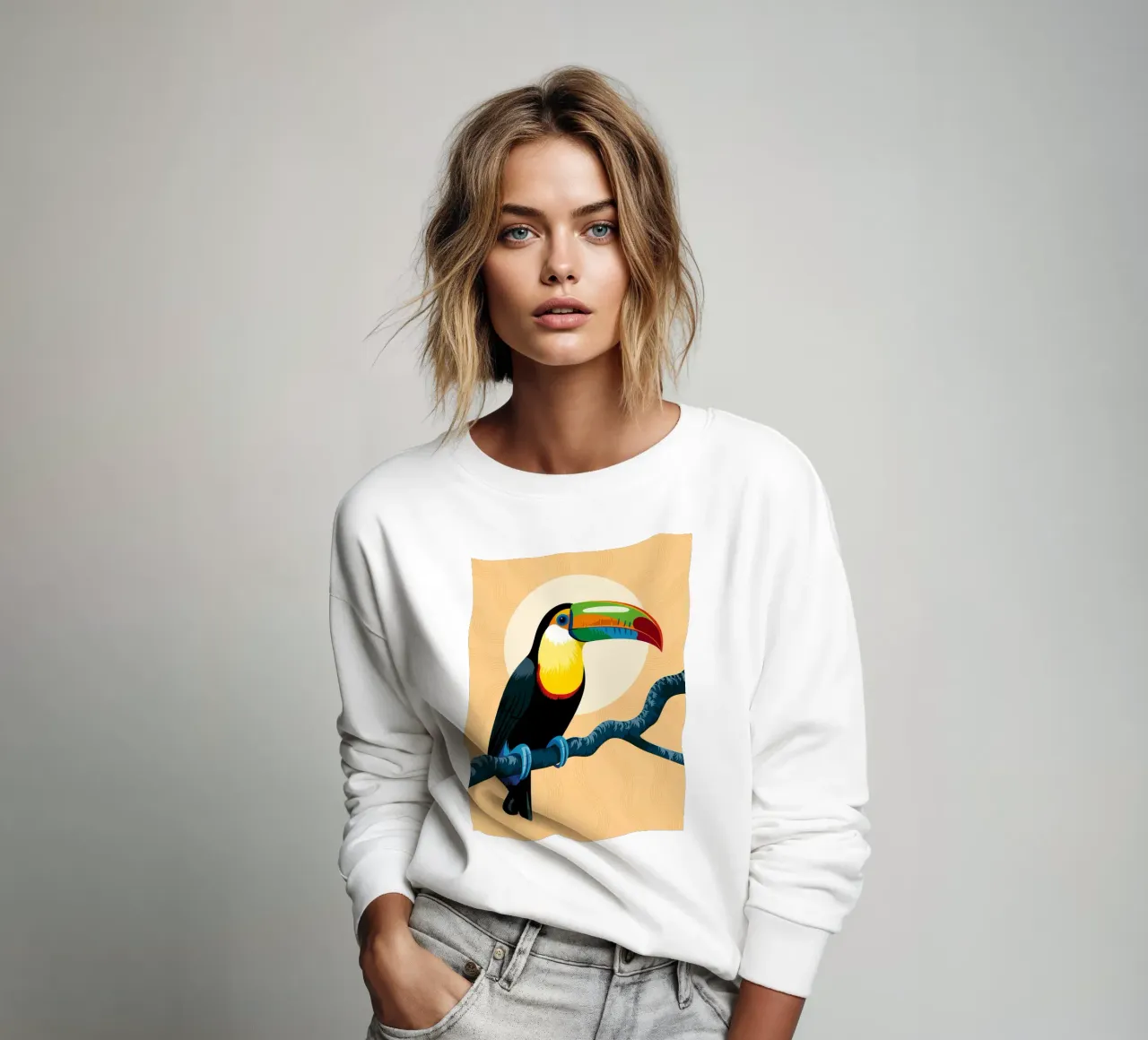 Uccello felpa da PosterByFly