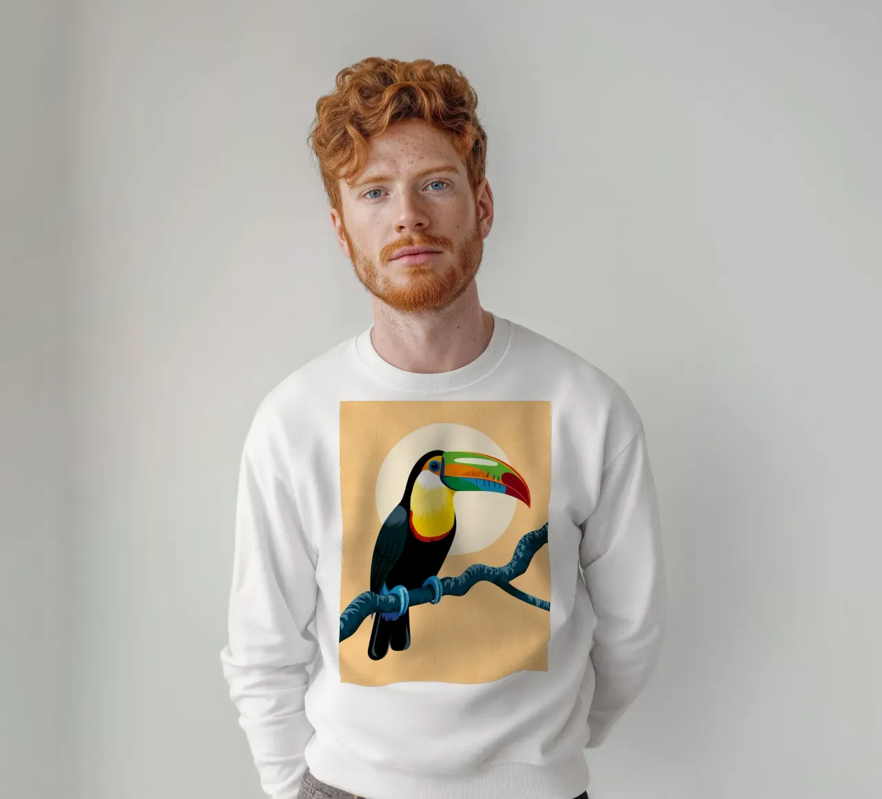 Uccello felpa da PosterByFly